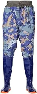 [YQQZFWYH] Hip Wading Pants Construction Site Rain Boots Adult Half Body Water Pants for Fishing Farming Processing Mud Boots