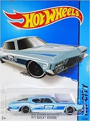 [Hot Wheels] 2015 HW City, 1971 Buick Riviera [Light Blue] Exclusive Die-Cast Vehicle #15/250