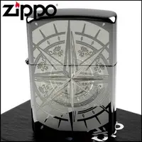 在飛比找PChome24h購物優惠-【ZIPPO】】美系~Compass -羅盤圖案雷射雕刻設計