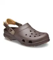 Crocs Classic All-Terrain Clog 206340-206 Unisex Size 6 Brown Adjustable Strap