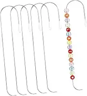 DOITOOL 6Pcs Curved Beading Needles for Quick Bead Stringing Efficient DIY Crafts Jewelry Making Tool Compatible with Bead Spinners Fine Design for Various Bead