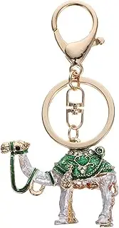 [Minkissy] Rhinestone Keychain for Car Keys Lightweight Animal Pendant Bag Charm for Women Durable Design for Handbags and Back present for