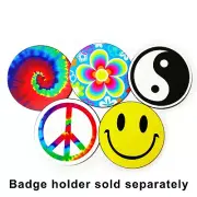 Badge Groovy Set - Magnetic Grill Grille Badge Group for MINI Cooper