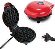 OZNALA Mini Waffle Maker Non Stick Snacks Pancake Cake Breakfast Making Machine