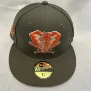 New Era Oakland Athletics Stomper 59FIFTY Fitted Hat 30 Year Side Patch 7 1/4