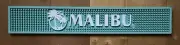 MALIBU RUM RUBBER RAIL RUNNER SPILL BAR MAT SKINNY COASTER *BRAND NEW*