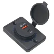 for Cars, Motorcycles, Ships Quick Charger QC3.0 Dual USB Charger Socket Props