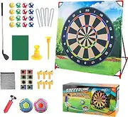 Kids Golf Toys - 4 in 1 Golf Battle Game,with Detachable Club, Educational Outdoor Toy for Party Activity, Living Room Practice, Preschool Learning