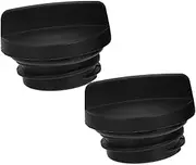 BESPORTBLE 2pcs Umbrella Base Plug Cap Set Durable Patio Table Umbrella Sleeve for Efficient Water Drainage User Friendly Installation Compatible with Drainage Black