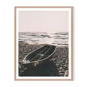 LU2060 Framed Printed Wall Art - Timber