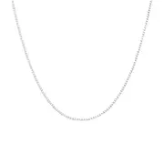 Silver 45cm Box Chain