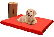 XL Gel Memory Foam Pet Bed Pillow Waterproof Washable Cover for Large Dog -Tango