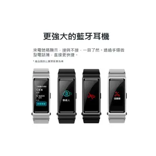 華為 Huawei TalkBand B5 智慧手環-韻律黑