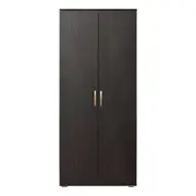 European Cabinetry Nordic Ash Classic Oval Brass Stockholm Storage Cupboard