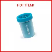 Dexas MudBuster Portable Dog Paw Cleaner, Medium, Blue