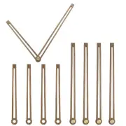 5 Set Replacement Wooden Clock Hands Kit DIY Repair Craft Part for 14" Clock