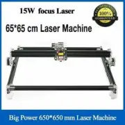 15000MW CNC Blue Laser Engraving Machine 15W Cutter 650x650mm Engraver DIY Lazer