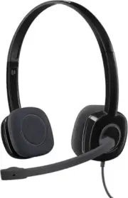 Logitech H151 Stereo Headset Light Weight Adjustable Headphones