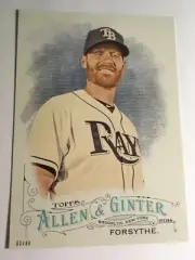 2016 Topps Allen & Ginter Jumbo 5x7 Logan Forsythe Rays 53 #’d 03/49