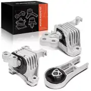 3x Auto Engine Motor Mount & Trans.Mount for Chrysler 200 15-17 Jeep Cherokee (for: Jeep)