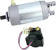Starter Motor Solenoid Kit Compatible With Yamaha Breeze 125 3FA-81890-00-00 4KD-81940-00-00 3SX-81940-00-00 ATV