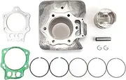 Motorcycle 90mm Big Bore TRX450 Cylinder 12100-HN0-A00 STD Piston Ring Gaskets Pin RetainingCompatible With TRX450 FOREMAN 4X4ES