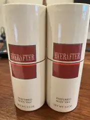 New Old Stock Avon Lot of 2 Everafter Perfumed Body Talc Powder 3.5 oz