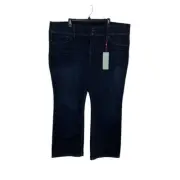 Laurie Felt Silky Curve Boot Cut Jeans Dark Wash 3XP Plus Stretch Denim Trending