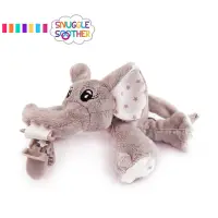 在飛比找Yahoo奇摩購物中心優惠-Snuggle史納哥 安撫奶嘴玩偶娃娃-貼心小灰象