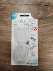 Reading Glasses SO MINE Brand “on the go” Mobile Reading Glasses +1.50 Clear