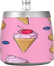 Kawaii Ice Cream Cones Pink Smoking Cup Ashtray, Smokeless Ashtrays, Home Ashtrays for Cigarettes