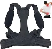 Back Brace Posture Corrector - Posture Corrector For Men And Women | Adjustable Back Brace Upper Lower | Relief Neck Support Lumbar Shoulder Straightener For Men & Women