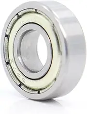 ACAECMGGFP Bearing ABEC-1 10PCS 7x17x5mm Miniature 697Z Ball Bearings 619/7 ZZ Z2V1 Bicycle bearings