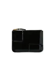 Comme des Garçons Wallet CDG Reversed Hem Serie Zipped Wallet One size Black