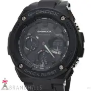CASIO Watch men Casio G SHOCK Men s G STEEL Solar Radio Rubber SS Black Dial