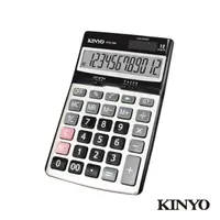 在飛比找momo購物網優惠-【KINYO】桌上型計算機 12位元(KPE-587)