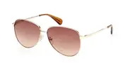 Max & Co. MO0049 21F Women’s Sunglasses Gold Size 58