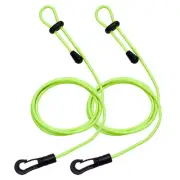 Adjustable Leashes for Kayak Gear Secure Your Paddle and Fishing Rod (2pcs)