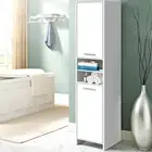 Artiss Bathroom Storage Cabinet Tallboy Furniture Toilet Laundry Cupboard 185cm