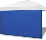 [MordenApe] Sunshade Sidewall for 10x10 Pop Up Canopy Gazebos Tent - Straight Leg, Instant Waterproof Canopy SunWall, 1 Pack Canopy Sidewall Only (Spliceable, Royal Blue)