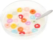 TOKIDNY Cereal Bowl Scented Candle Decorative Multi Function Candle for Home Decor Craftsmanship Clean Burning Wedding Present and Photo Prop