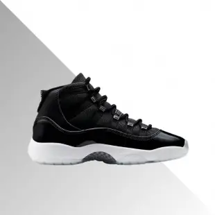 【NIKE 耐吉】Air Jordan 11 Retro Jubilee GS 25周年 黑銀 大魔王 AJ11 大童 女鞋 378038-011