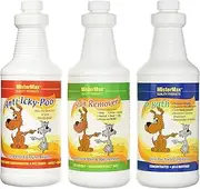 Mister Max Anti Icky Poo Complete Sampler Pack - Urine Stain & Odor Remover - Pet Stain Remover