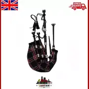 Highland Great Bagpipes – Rosewood & Silver with Case – Premium Scottish Set