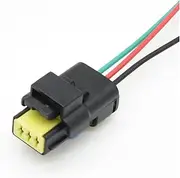 BIZOCA 3 Pin FCI Male Female Waterproof Automotive Connector Harness 211PL032S0049 211PC032S0049 for(Multi)