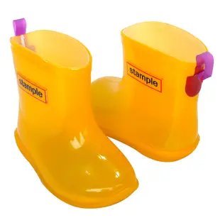 Stample日本製兒童果凍雨鞋(黃)