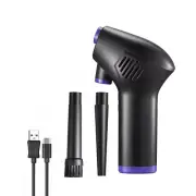 For Keyboard Car 15000mAh USB Compressed Air Duster Electric Blower Clearner New
