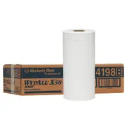 WypAll X50 Small Roll Wipers White 4 Rolls 24.5cm x 70m (4198)
