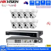 Hikvision 12MP 8CH 8 PoE Security CCTV System 5MP IP Camera ColorVu Audio Lot