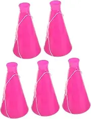 OHPHCALL Loudspeaker Soccer Horn Toy Megaphone Speaker Toy Activities Noisemaker Sports Match Noisemaker Party Noisemaker Toy Sports Cheers Prop Megaphone Prop Toys Plastic Rosy